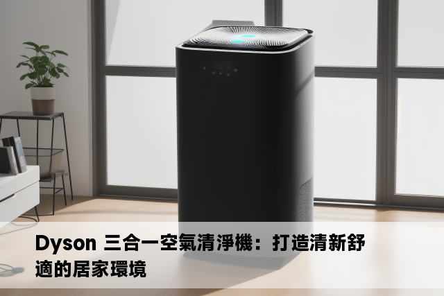 Dyson 三合一空氣清淨機：打造清新舒適的居家環境