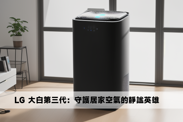 LG 大白第三代：守護居家空氣的靜謐英雄