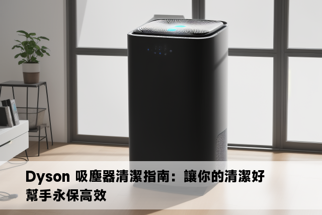 Dyson 吸塵器清潔指南：讓你的清潔好幫手永保高效